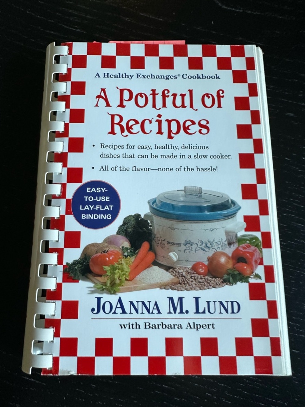A Potful of Recipes Cookbook - Red/White